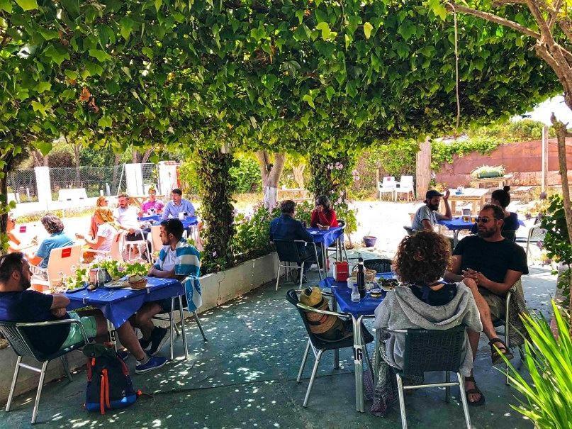 Hospederia Restaurante Tarin Hotel Los Canos De Meca Ngoại thất bức ảnh